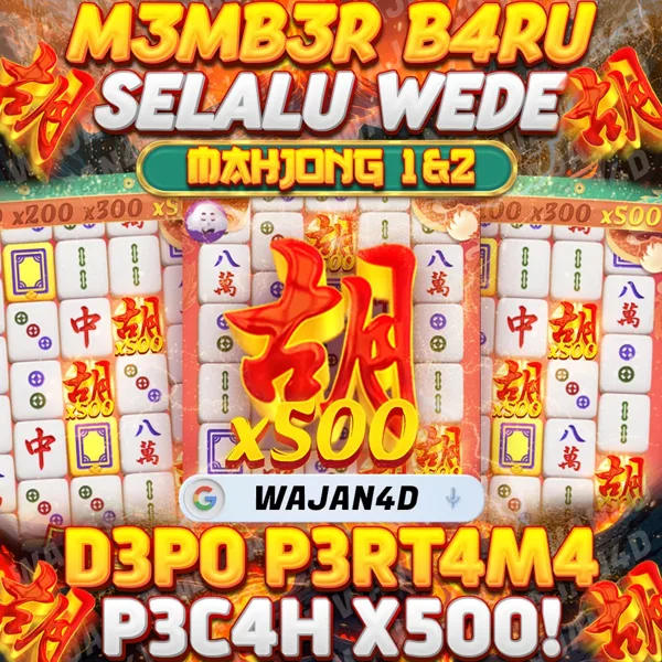 WAJAN4D Bonus Member Baru 100%